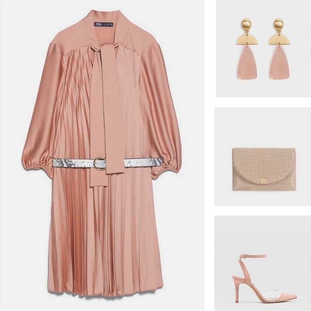 PLEATED DRESS - Picture 12 of 12